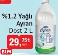 DOST %1.2 YAĞLI AYRAN DOST %1.2 YAĞLI AYRAN